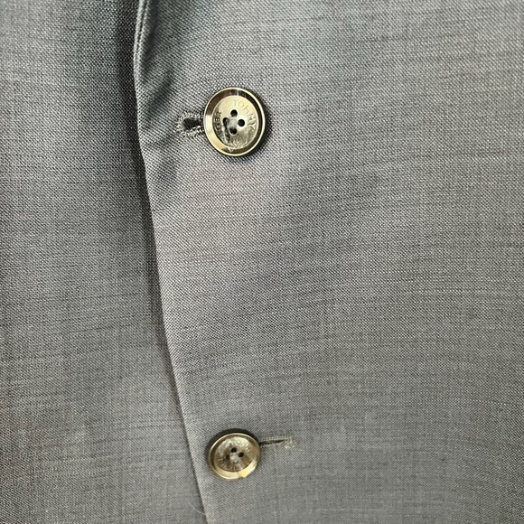 Tommy Hilfiger Mens Wool Blend Navy Preppy Blazer Sports Jacket Size 44S - Picture 2 of 6